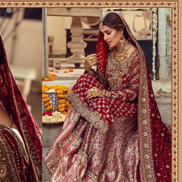 Diwali Special Sharara Salwaar(Indian Outfit) with work all over it - Picture 2 of 4